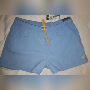 New w/tags  Alpine Design 3" Pull on shorts,  Mid rise, skft sky blue. Medium